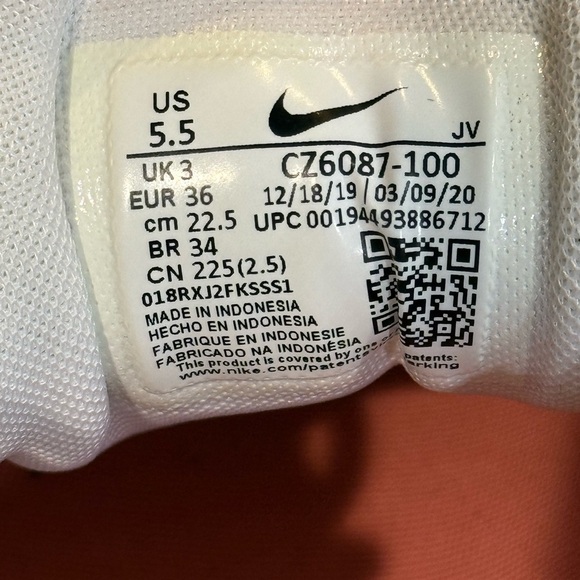 Women’s NIKE Air Max 97 Melon tint/Barely volt/Atomic pink. Size 5.5 - Picture 8 of 11